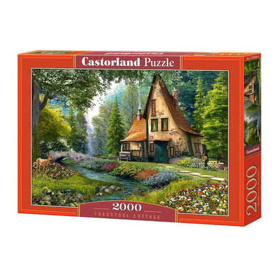 Castorland legpuzzel toadstool cottage, 2000st.