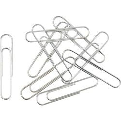 Paperclips office depot 50 mm zilver