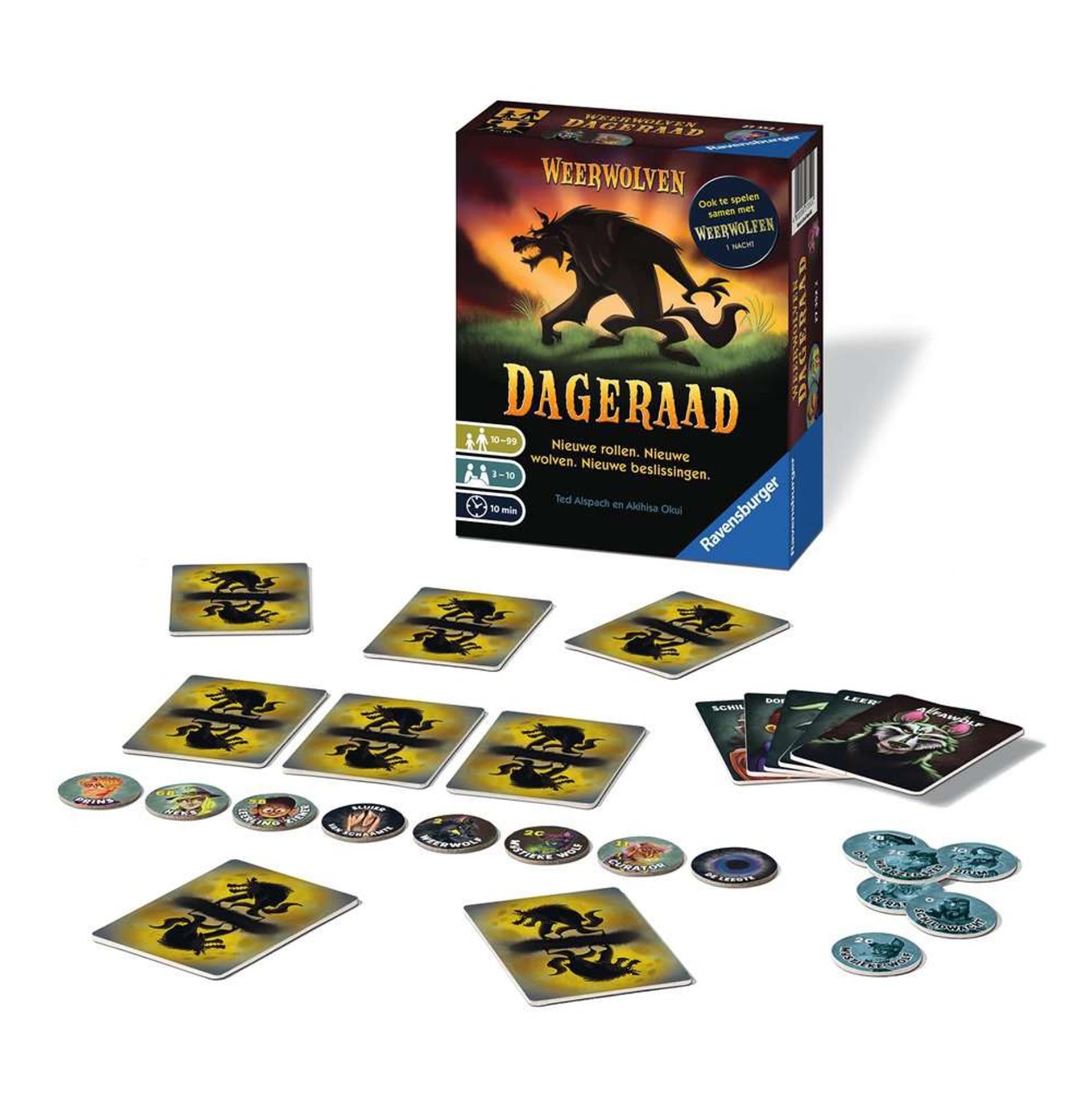 Ravensburger weerwolven dageraad | blufspel vanaf 3 spelers