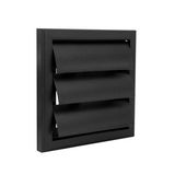 Renson 1069265 - opbouw dampkaprooster pvc 733 (154x154) str 9005 (zwart) | 2 stuks - afbeelding 6