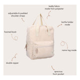 Kidzroom rugzak berlin soft whispers beige - afbeelding 5