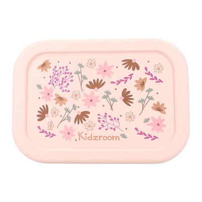 Kidzroom enchanted memories lunchbox - roze - bloemen