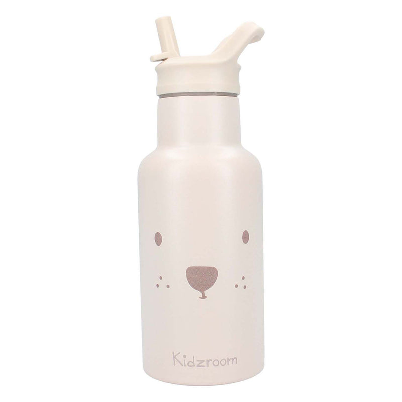 Kidzroom drinkfles sweet sips teddybeer, 350ml