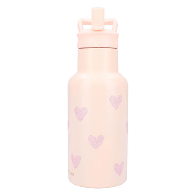 Kidzroom drinkfles sweet sips hartjes, 350ml