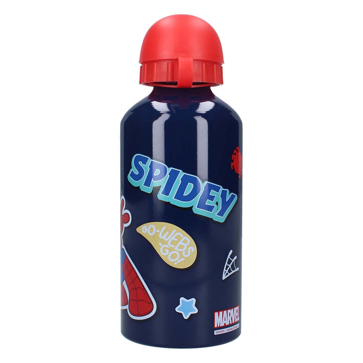 Vadobag spidey - schoolbeker en drinkfles - blauw - 500ml