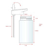 Vadobag frozen 2 drinkfles - drink up - 450 ml - schoolbeker