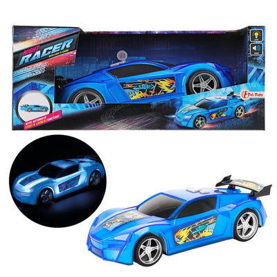 Toi-toys toi toys rally raceauto blauw + l-g