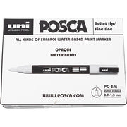 Https: www.cchobby.nl posca-marker-afm-pc-3m-lijndikte-0-9-1-3-mm-fijn-diverse-kleuren-12-stuk-1-doos - afbeelding 2