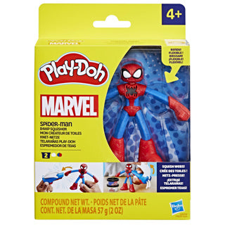 Play-doh spiderman thwip squisher