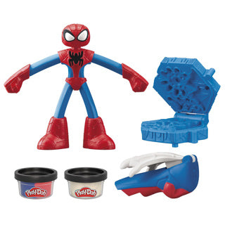 Play-doh spiderman thwip squisher