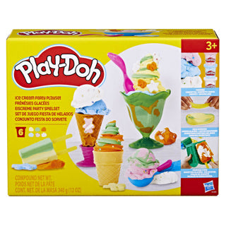 Playdoh ijsjes feest