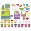 Playdoh regenboog shimmer cafe speelset