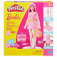 Play-doh -set barbiepop hartjes en haar - boetseerklei