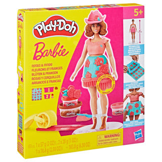 Play-doh barbie florals and fringe