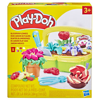Play-doh bloeiende bloemen - 5 kleipotjes