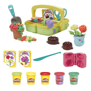Play-doh bloeiende bloemen - 5 kleipotjes
