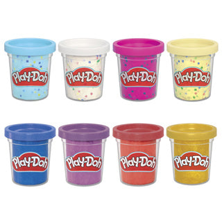 Playdoh 4-pack speciale kleuren assorti