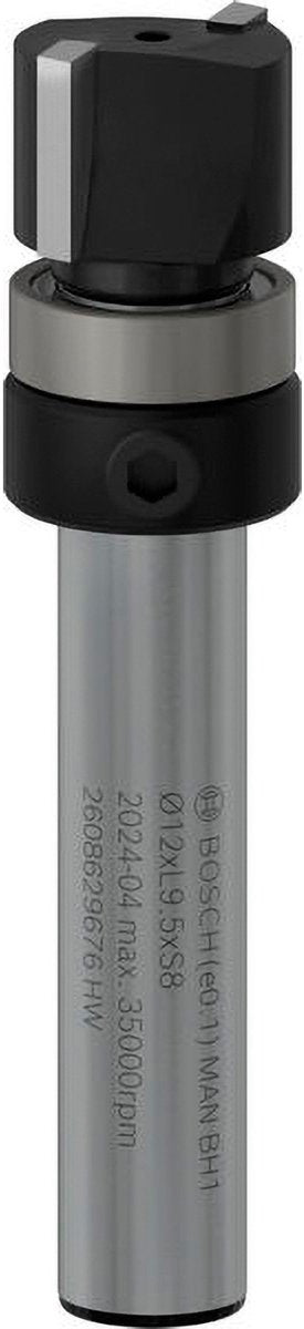 Bosch pro vlakfrees met bovengeleiding kogellager ø 12,7 x l 9,5 ...
