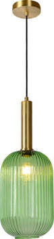 Lucide maloto - hanglamp - ø 20 cm - 1xe27 - groen