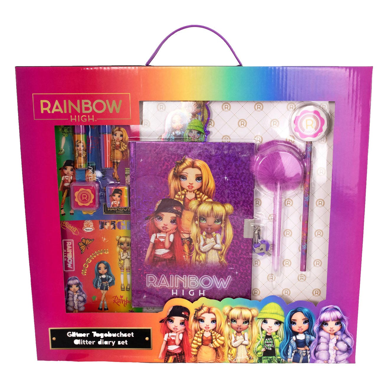 Rainbow High Dagboek Glitterset