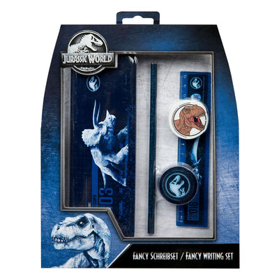 Undercover jurassic world fancy schrijfset, 5dlg.