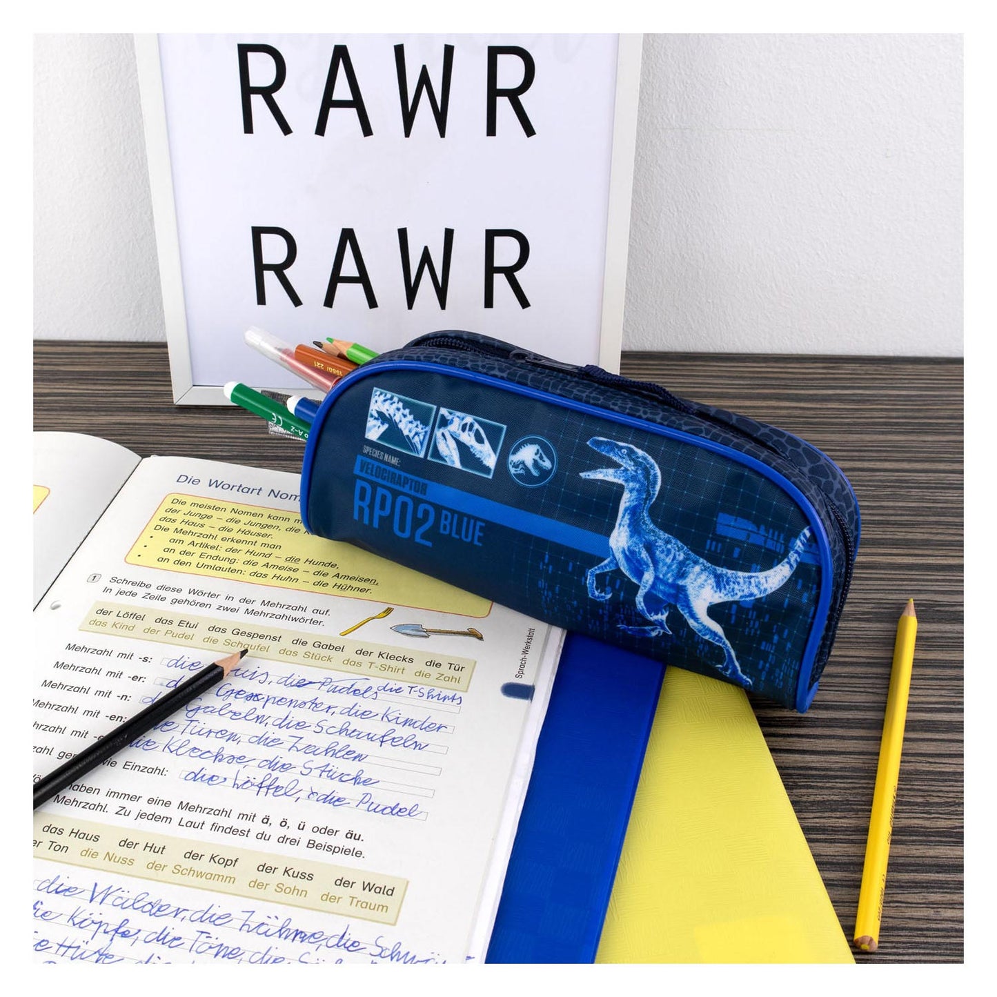 Undercover jurassic world etui