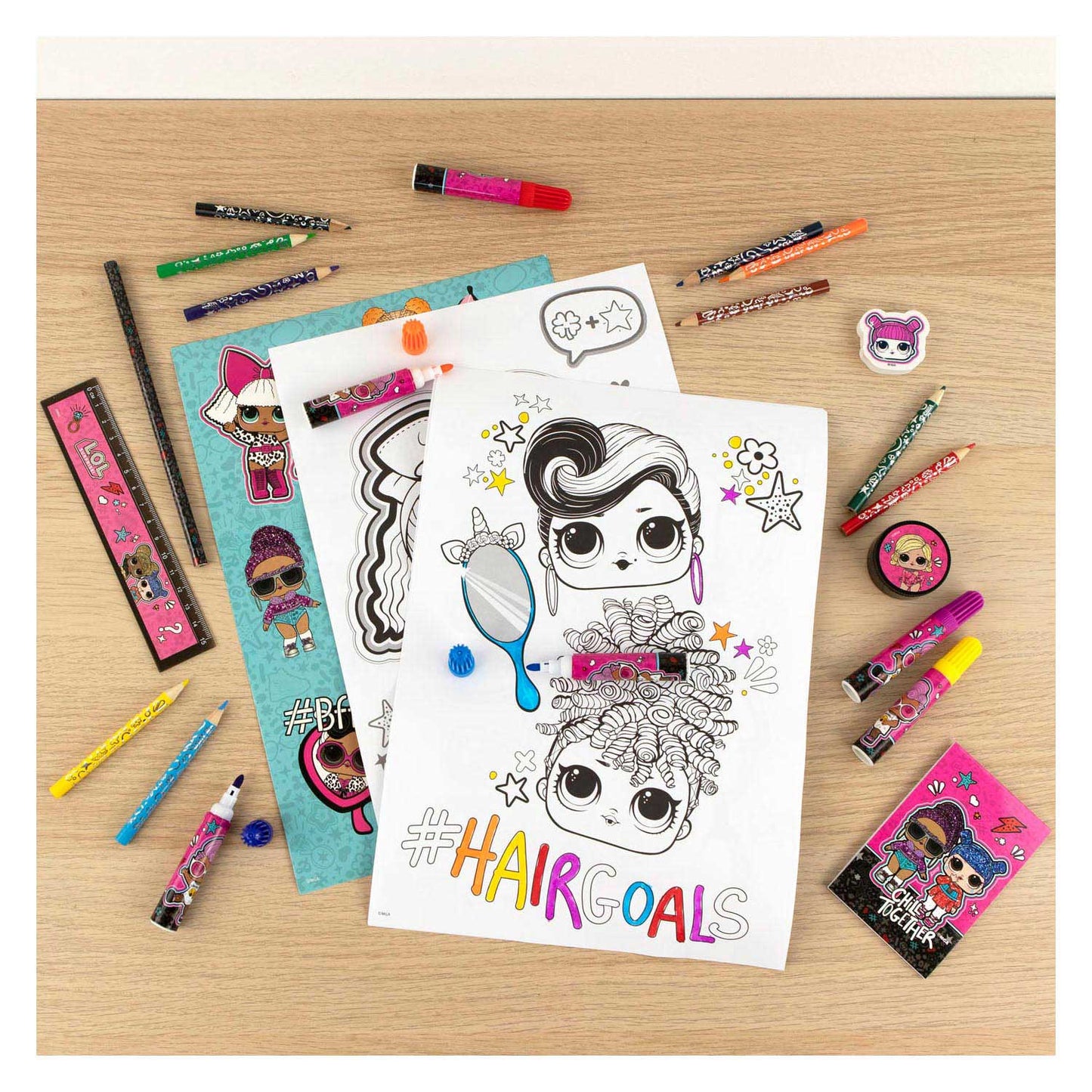 L.o.l. surprise! l.o.l surprise stationery toren, 35dlg.