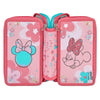 Undercover 3-vaks gevulde etui minnie mouse