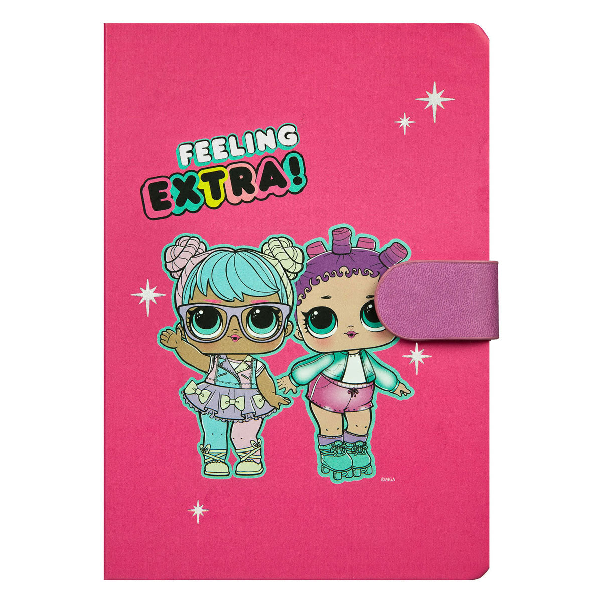 Undercover notitieboek l.o.l. suprise met magnetische sluiting