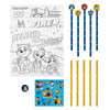Undercover kleurset met gummen paw patrol, 29dlg.
