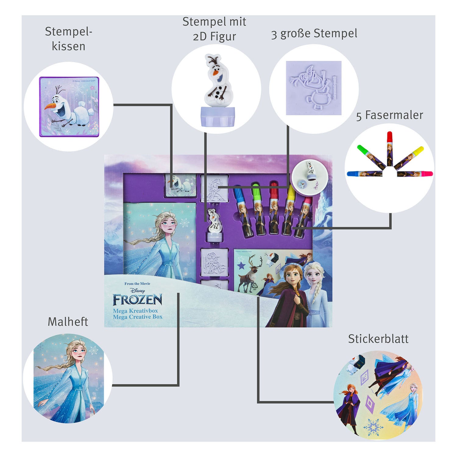 Disney frozen mega knutselset frozen