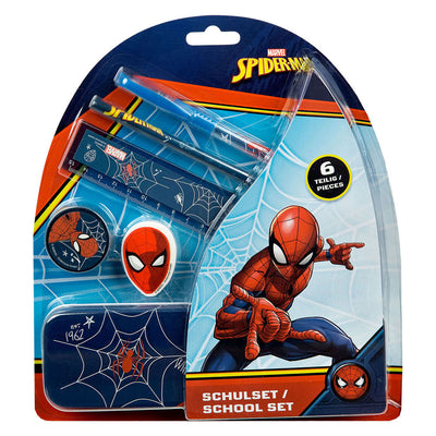 Spider-man schoolset spiderman, 6dlg.