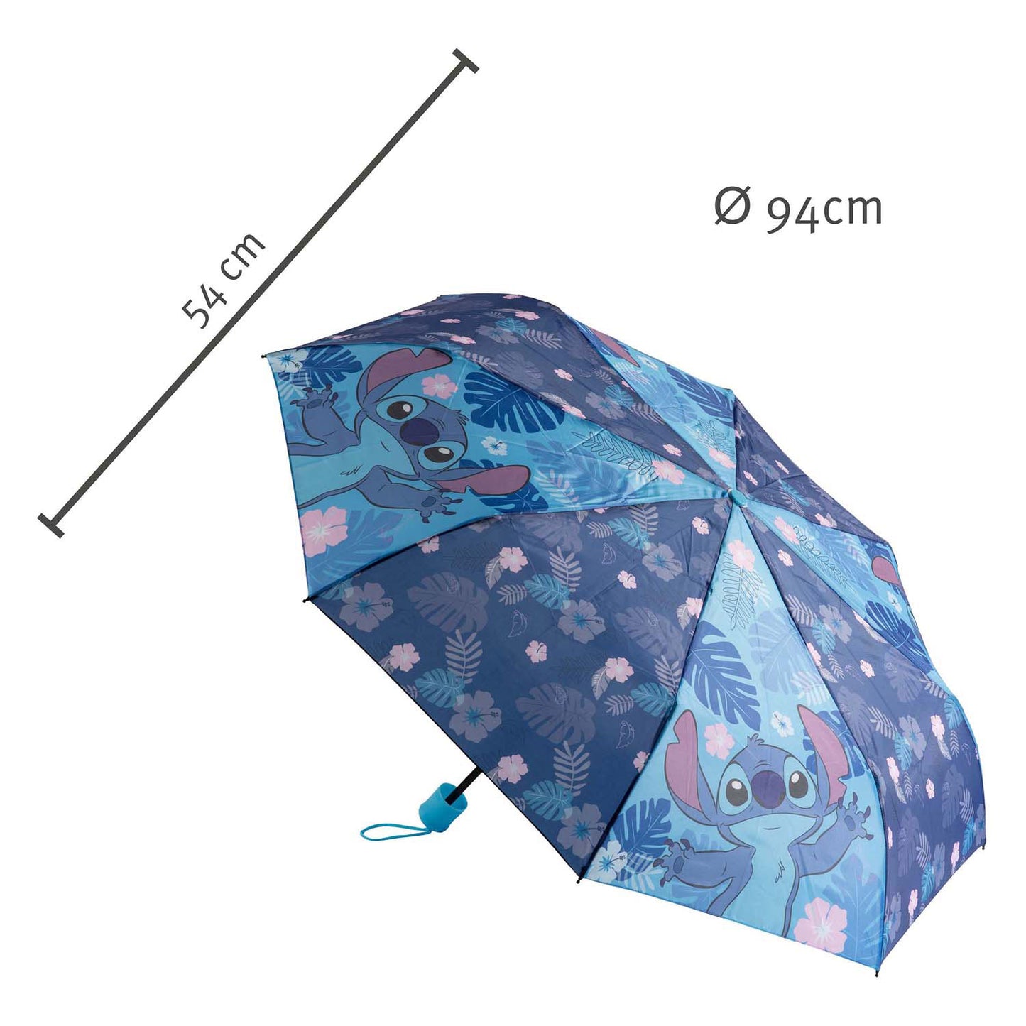 Lilo stitch undercover paraplu stitch multicolor - kinderparaplu 94cm.