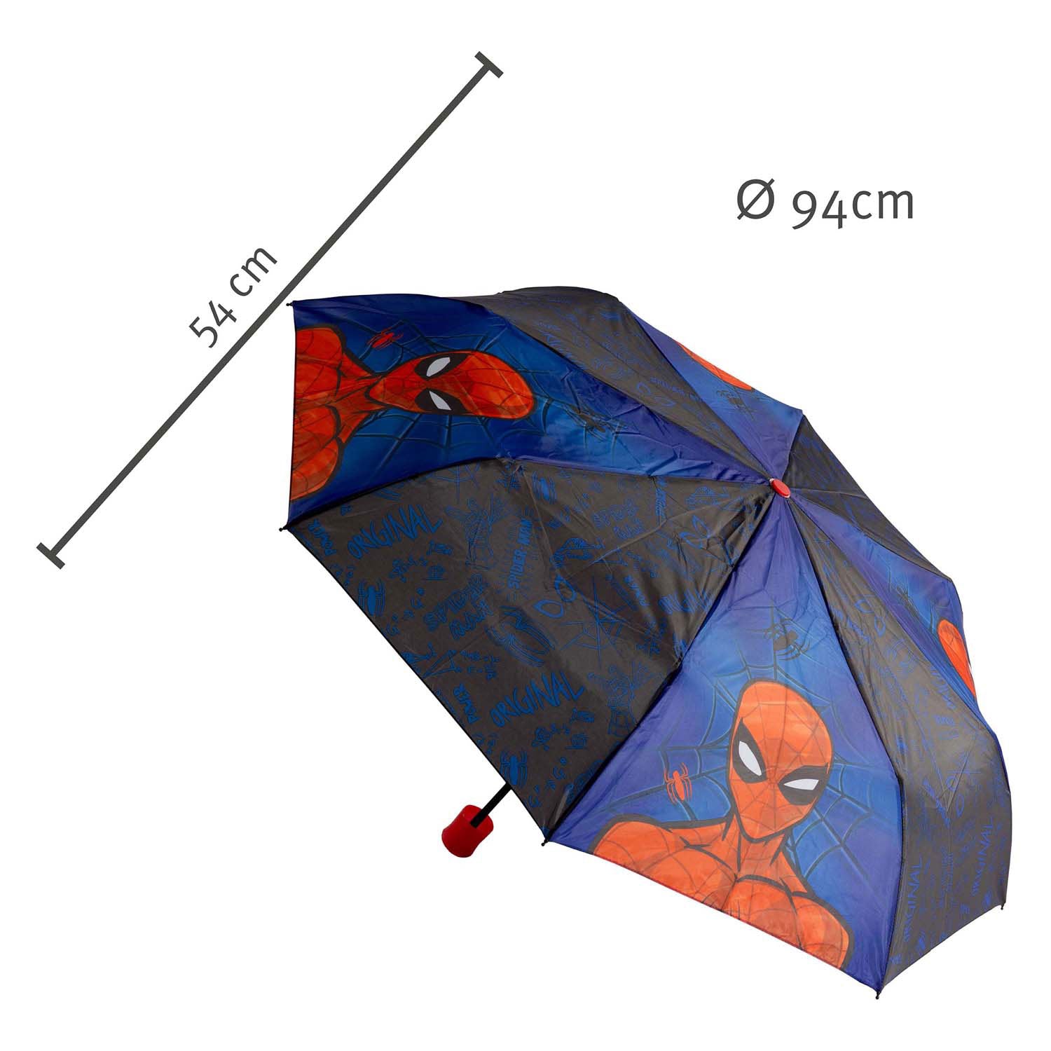 Undercover paraplu spider-man 94cm kinderparaplu marvel regenaccessoire.