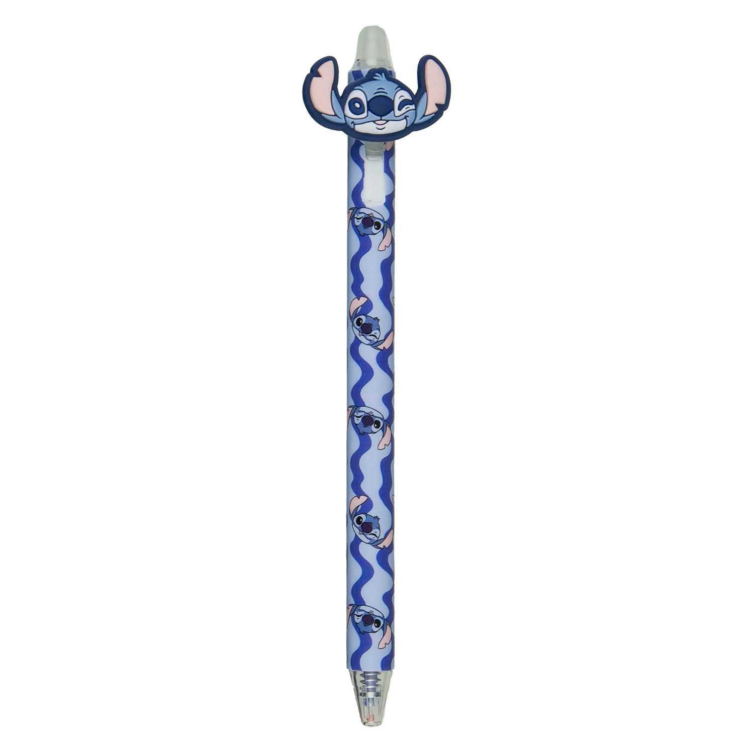 Undercover uitwisbare gelpen met lilo stitch-topper