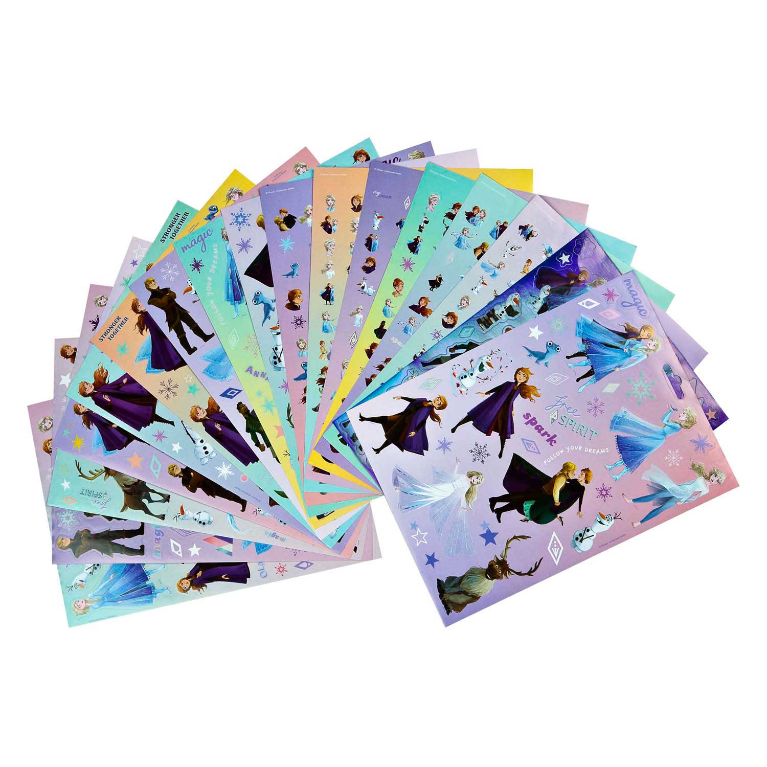 Undercover stickervellen frozen - 1000st.