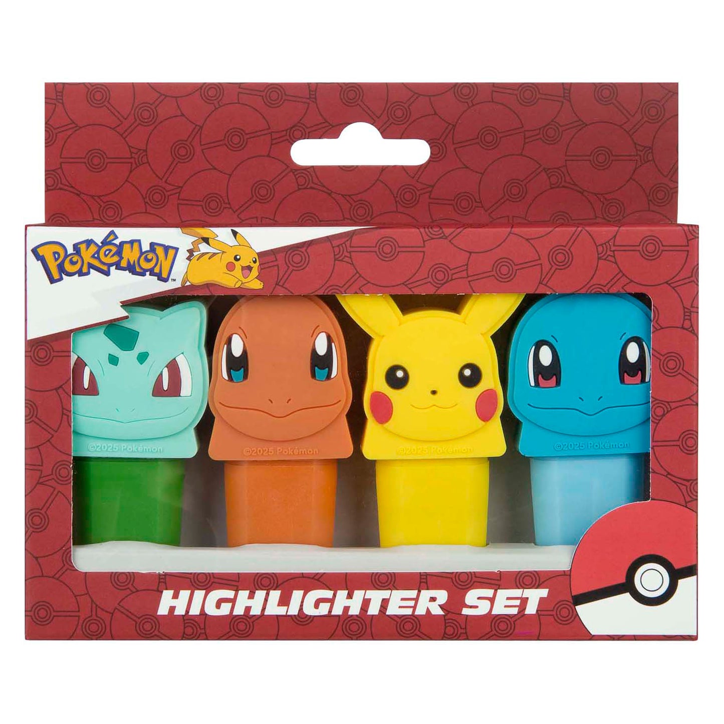 Undercover mini markeerstiften pokemon - 4st.