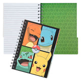 Undercover notitieboek met 3 tabbladen pokemon - afbeelding 2