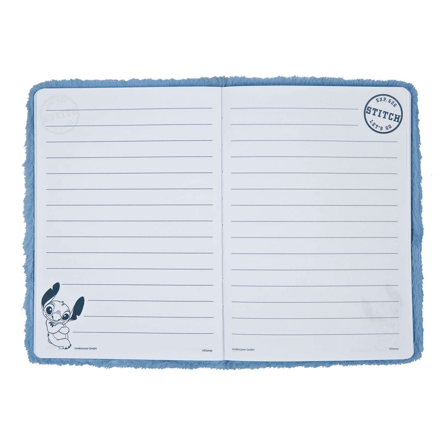 Undercover pluche notitieboek a5 stitch