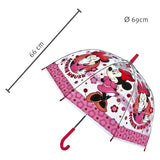 Undercover transparante paraplu minnie mouse - afbeelding 3