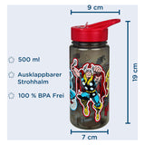 Undercover aero drinkfles marvel avengers - 500ml - afbeelding 3