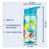 Disney vaiana serie - bidon - 500ml - veilig materiaal - nadruk hoofdbetaalfiguren