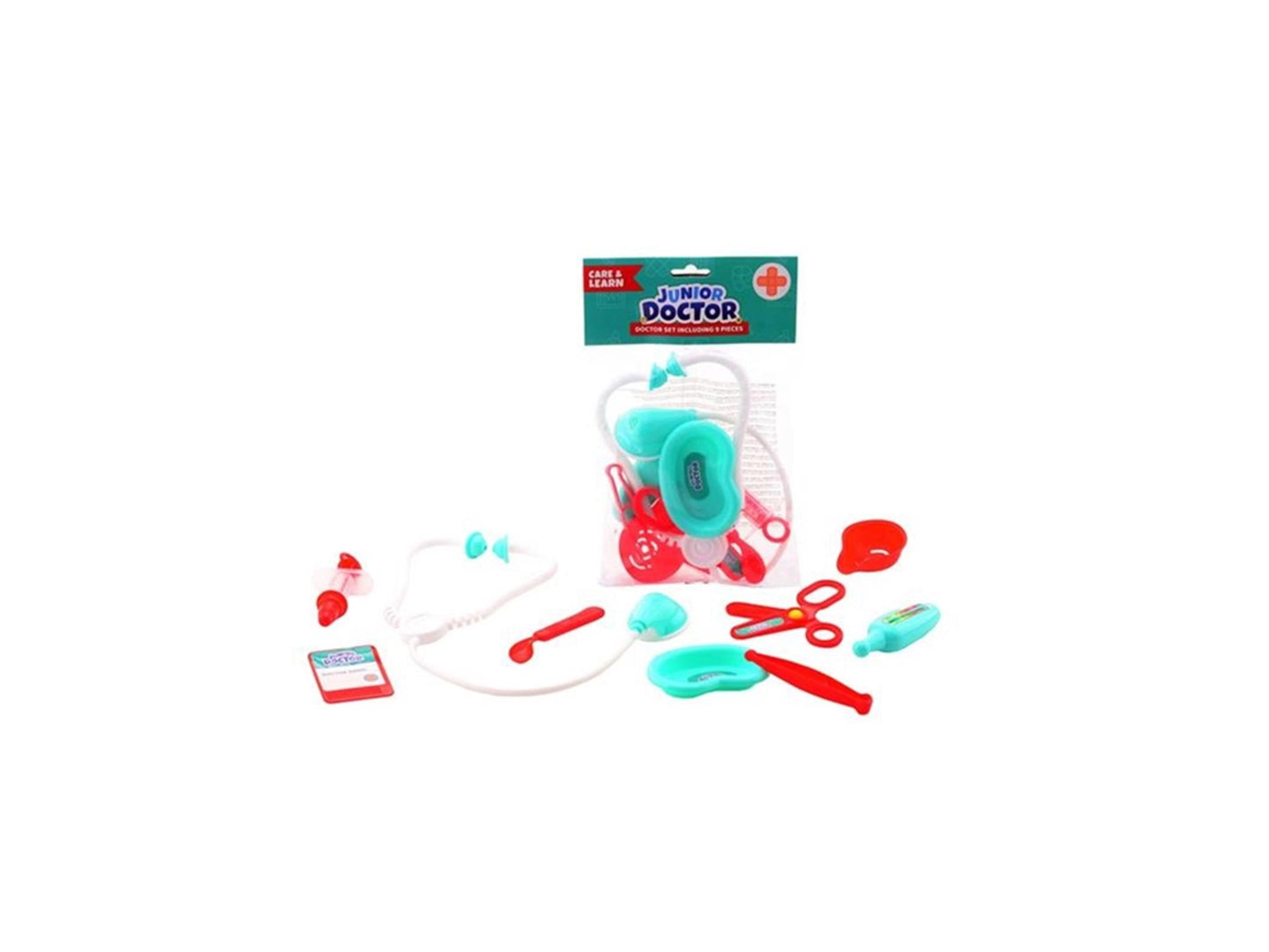 Johntoy john toy dokter speelset 9-delig in zak