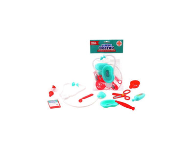 Johntoy john toy dokter speelset 9-delig in zak