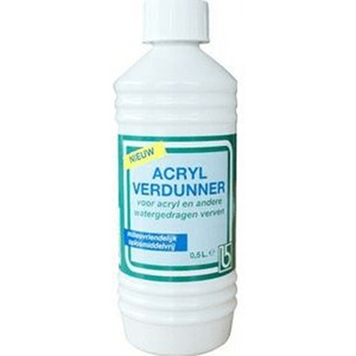 Bleko 1070062 - acrylverdunner 0,5l | 3 stuks