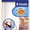 Tesa - dorpelstrip (borstel) voor oneven vloeren - 15 mm speling - 100 cm - aluminium - staal look - comfort