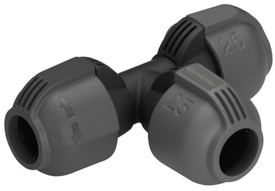 Gardena t-stuk | 25mm - 2771-20 - 2771-20