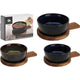 Excellent houseware serveerset 2-delig schaaltje op plankje