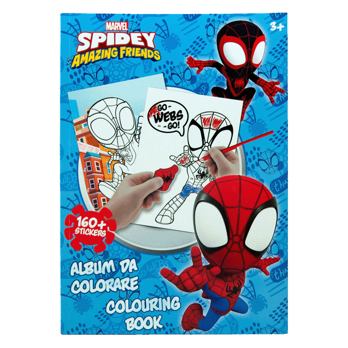 Speelgoedland spiderman kleurboek