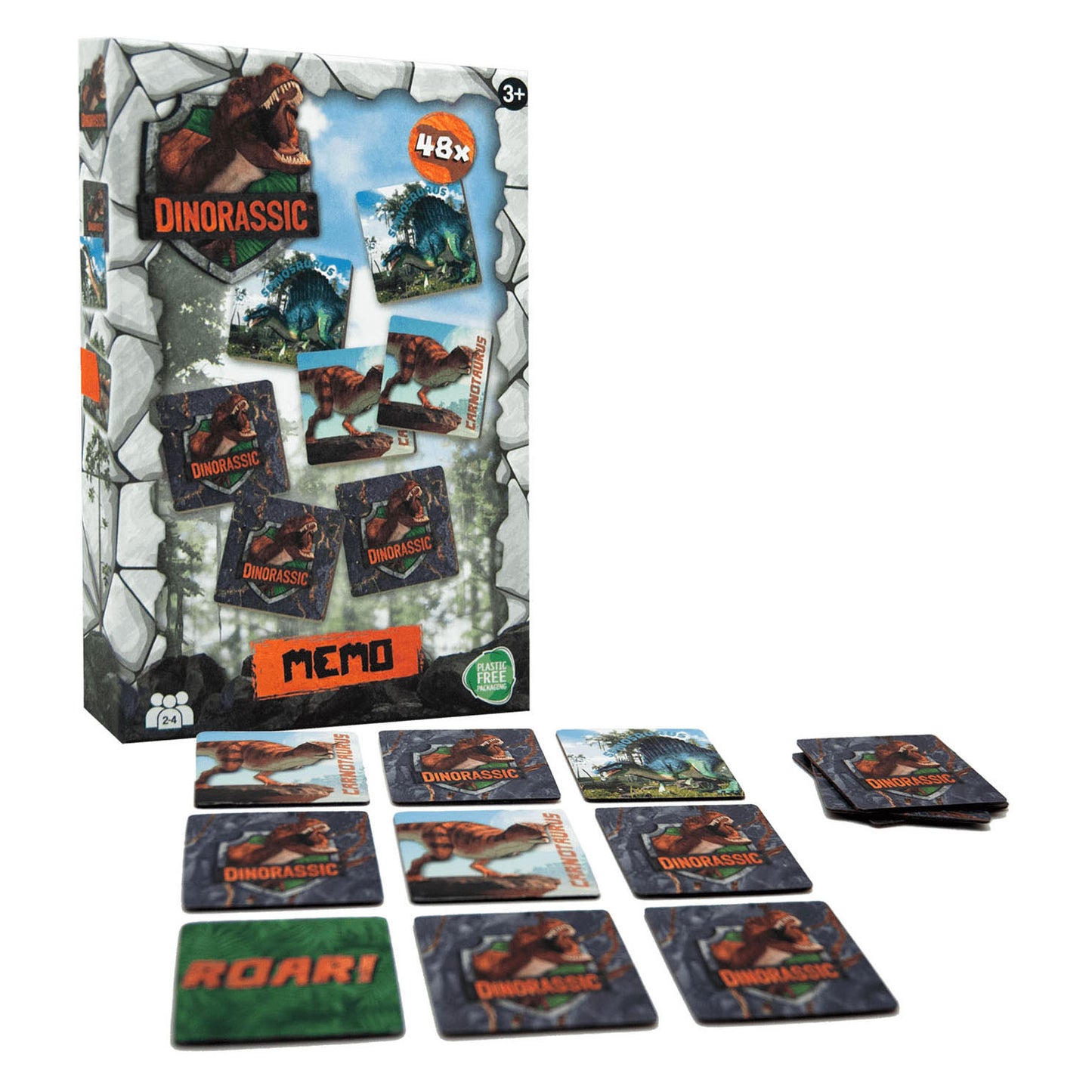 Speelgoedland dinorassic memo spel